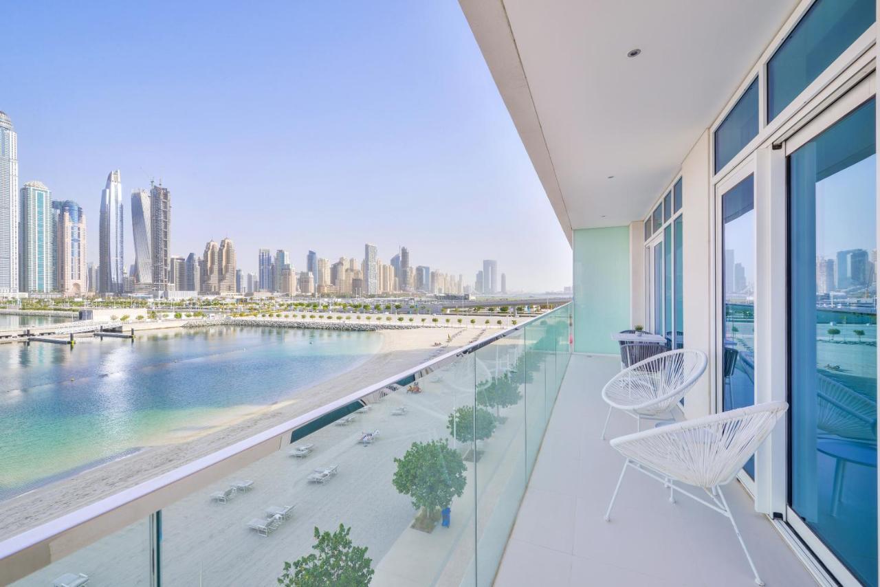 Ultra Luxury Emaar Beachfront - Private Beach And Pool Dubaj Kültér fotó