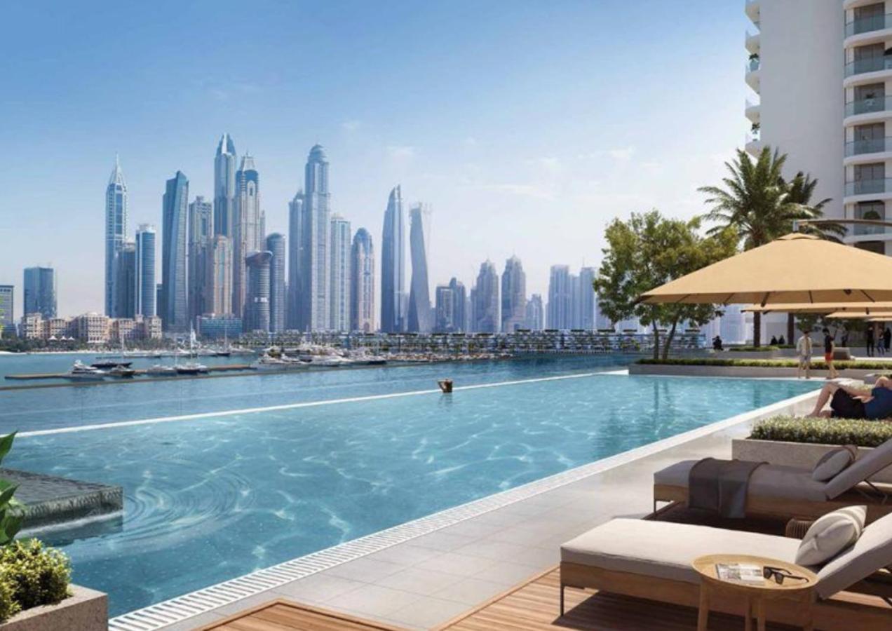 Ultra Luxury Emaar Beachfront - Private Beach And Pool Dubaj Kültér fotó