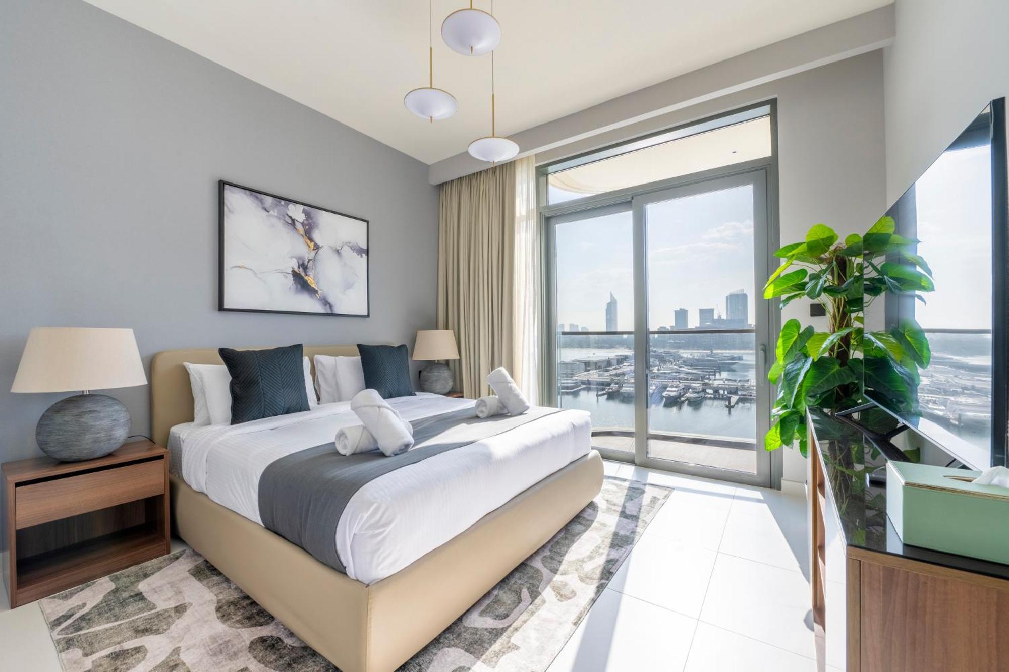 Ultra Luxury Emaar Beachfront - Private Beach And Pool Dubaj Kültér fotó