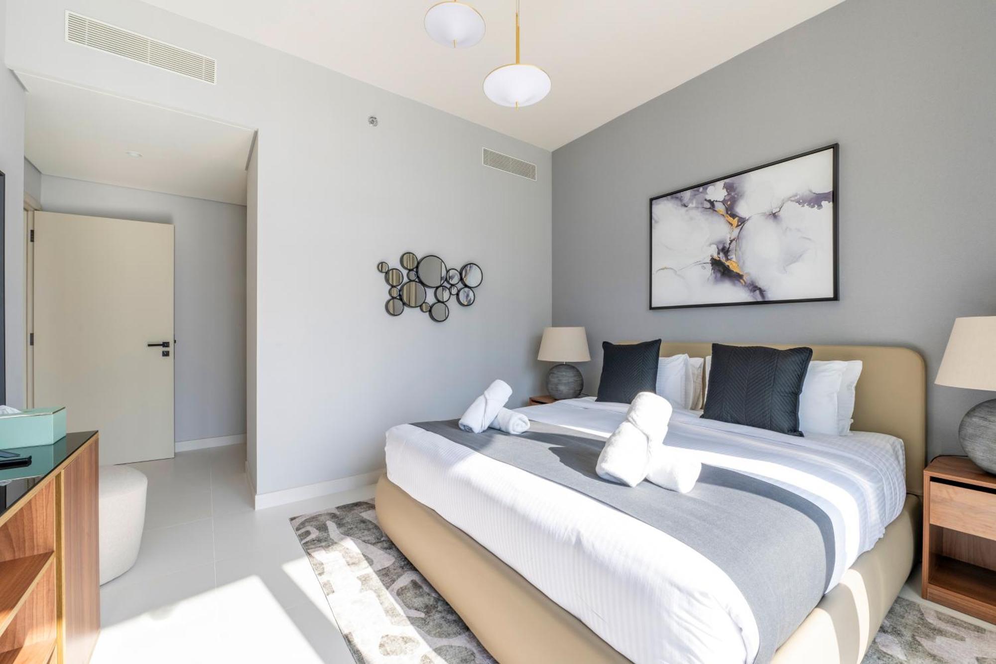 Ultra Luxury Emaar Beachfront - Private Beach And Pool Dubaj Kültér fotó