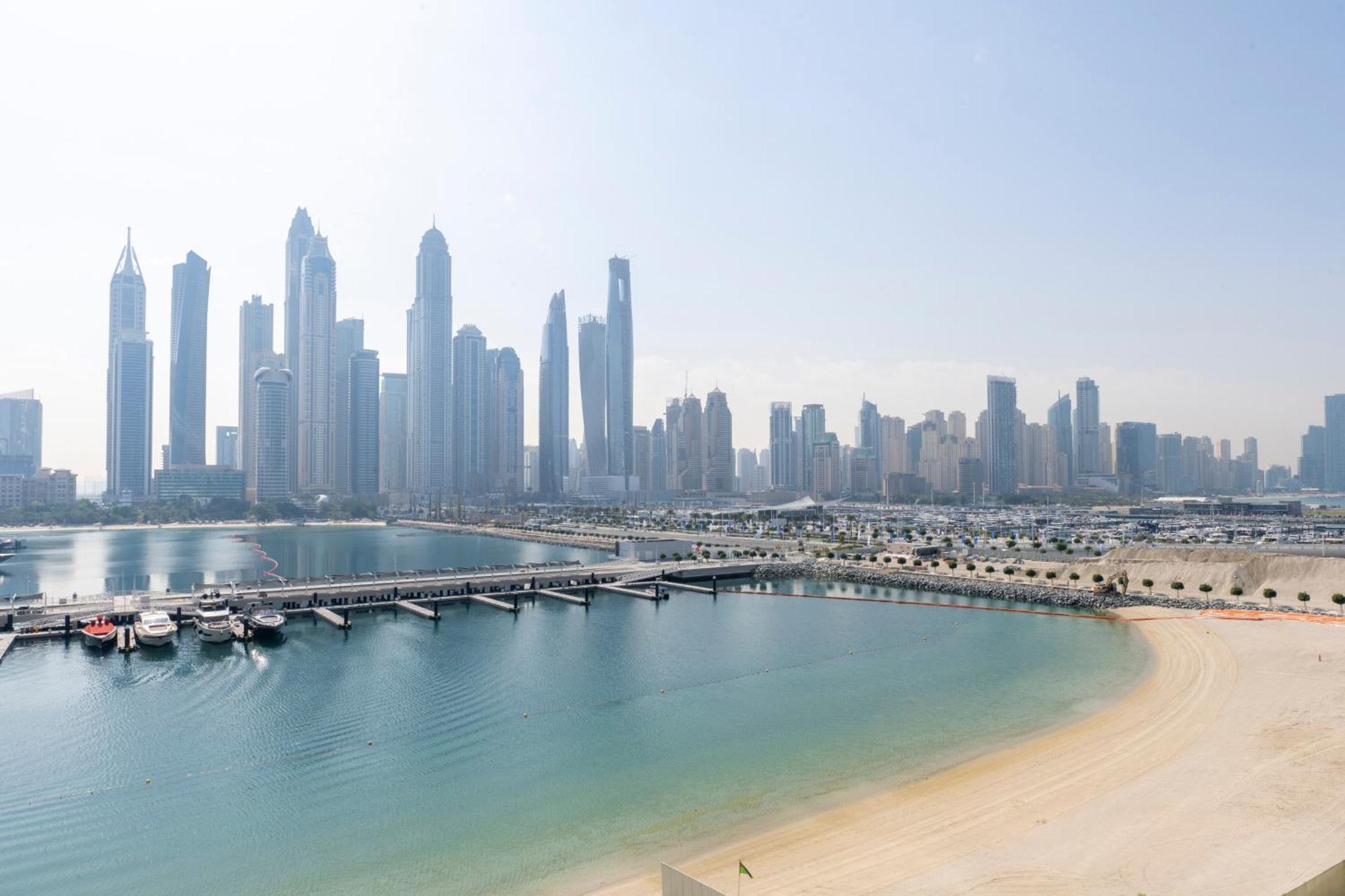 Ultra Luxury Emaar Beachfront - Private Beach And Pool Dubaj Kültér fotó