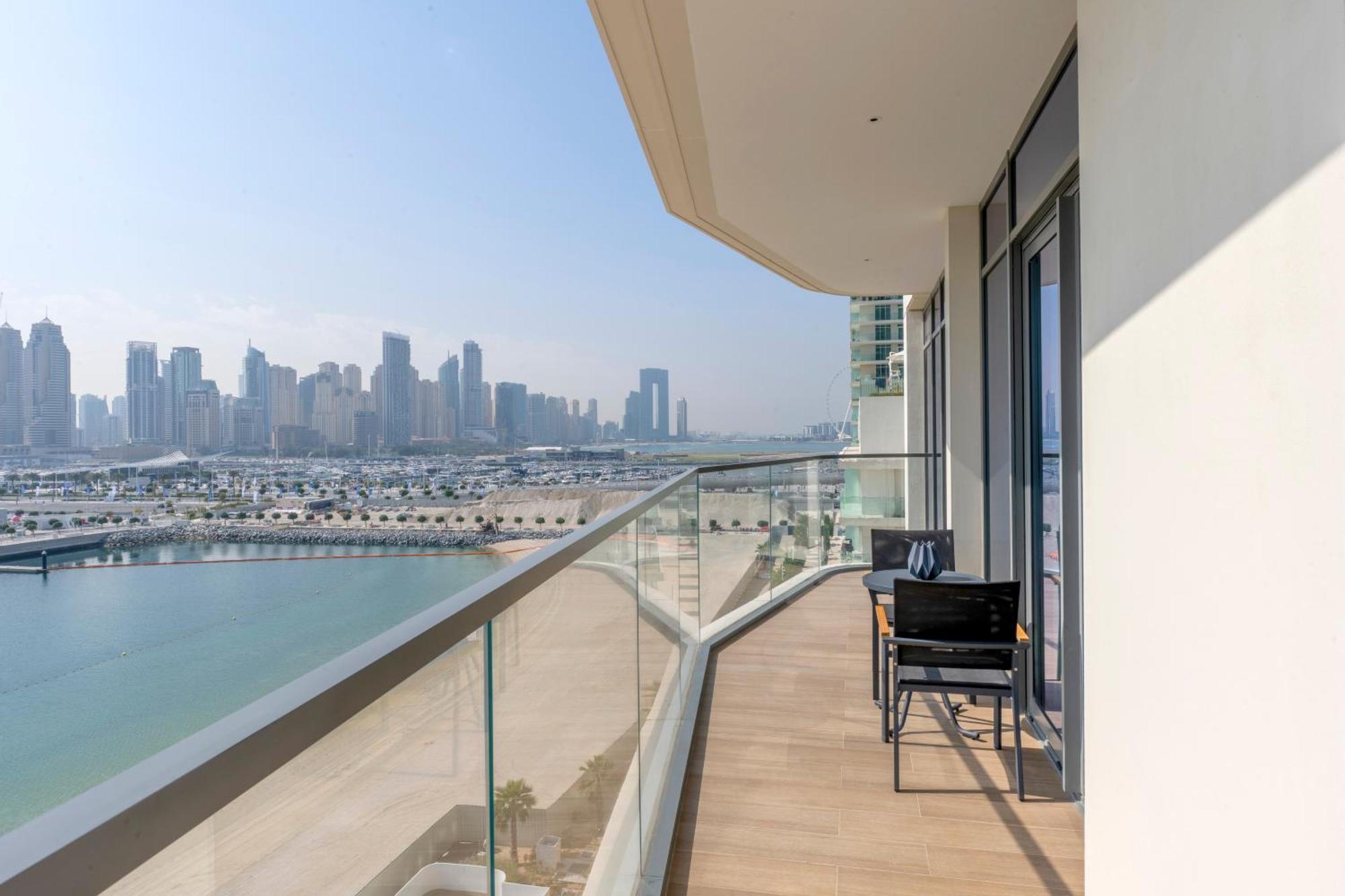 Ultra Luxury Emaar Beachfront - Private Beach And Pool Dubaj Kültér fotó