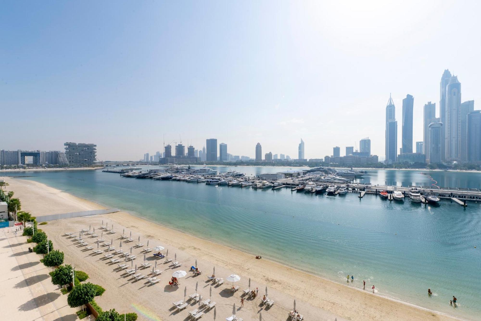 Ultra Luxury Emaar Beachfront - Private Beach And Pool Dubaj Kültér fotó