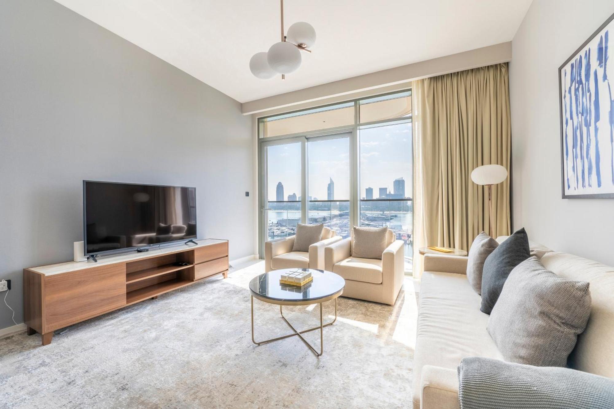 Ultra Luxury Emaar Beachfront - Private Beach And Pool Dubaj Kültér fotó