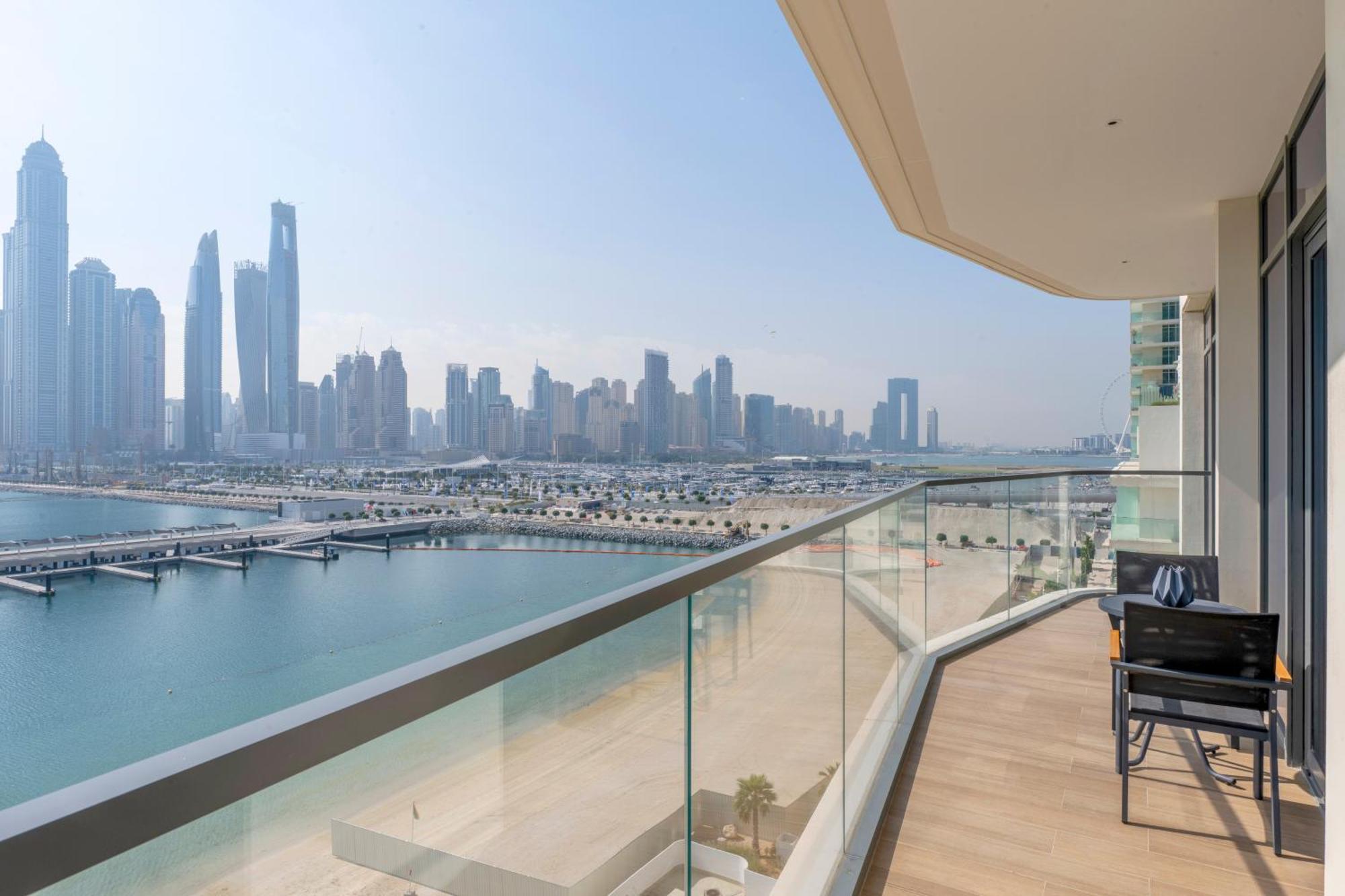 Ultra Luxury Emaar Beachfront - Private Beach And Pool Dubaj Kültér fotó